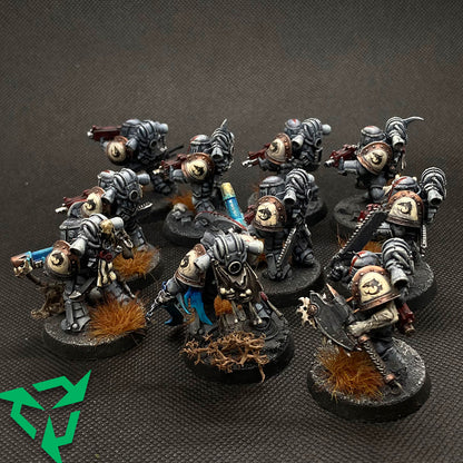 Charcharodons Heresy Tactical Squad Preloved Miniatures