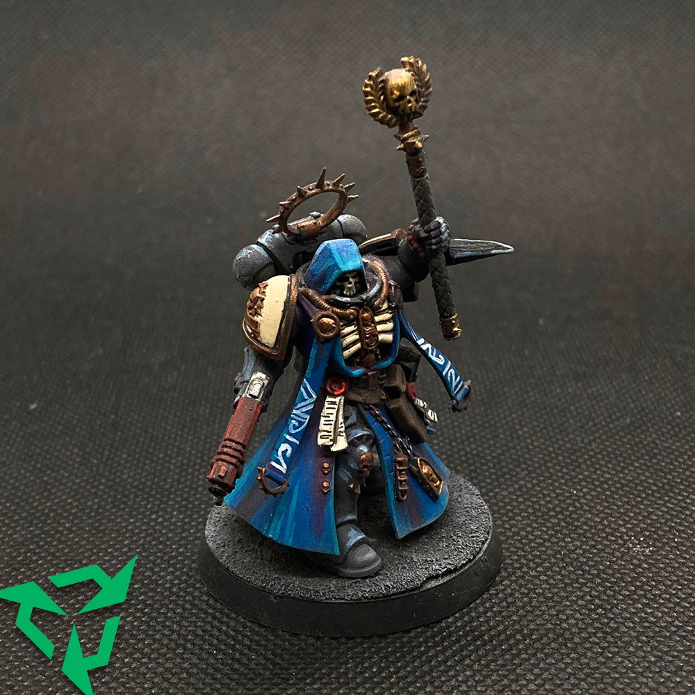 Charcharodons Space Marine Chaplain Preloved Miniatures