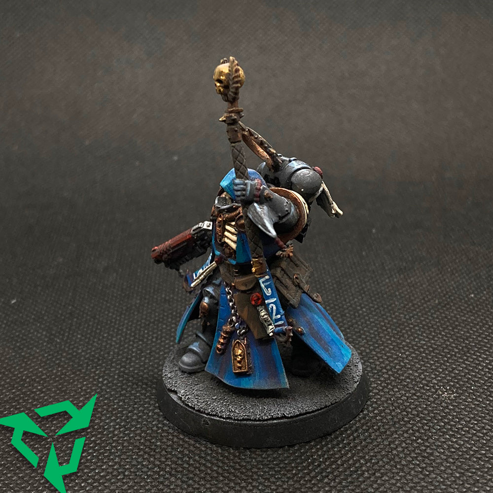 Charcharodons Space Marine Chaplain Preloved Miniatures