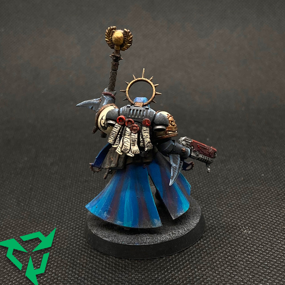 Charcharodons Space Marine Chaplain Preloved Miniatures