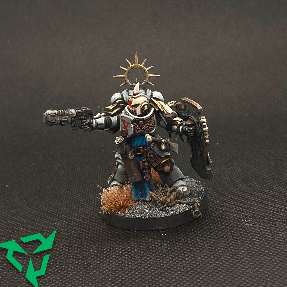 Charcharodons Lieutenant With Storm Shield Preloved Miniatures
