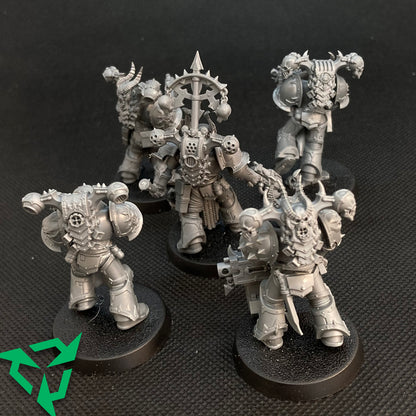 Cheap Chaos Space Marines Squad With Heavy Bolter