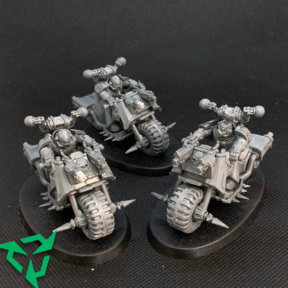 Assembled Chaos Space Marine Bikers (Trade-In)