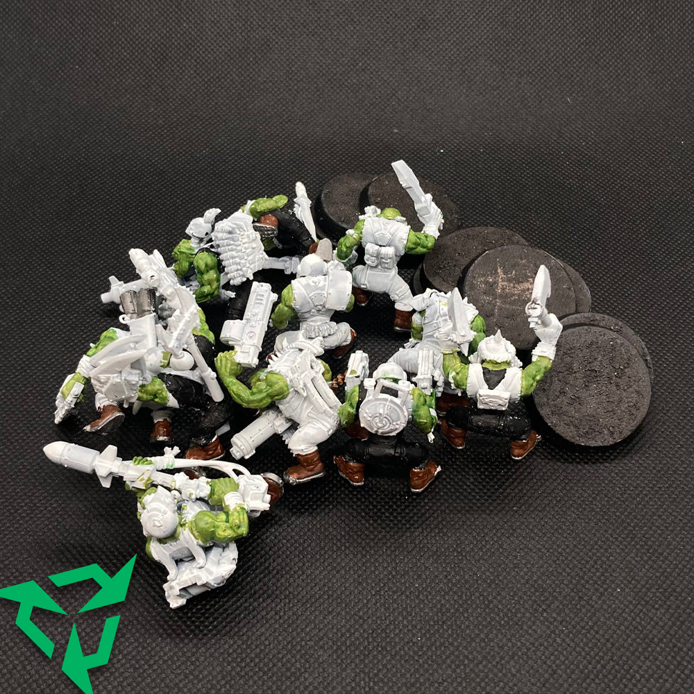 Part Assembled Ork Boyz Squad