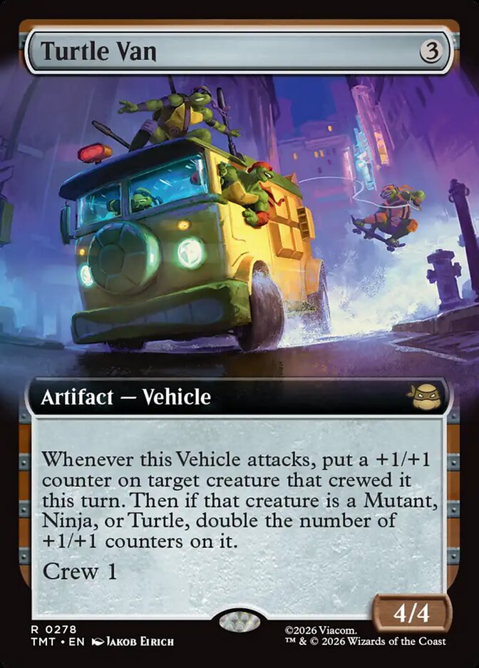 Turtle Van Extended Art #278