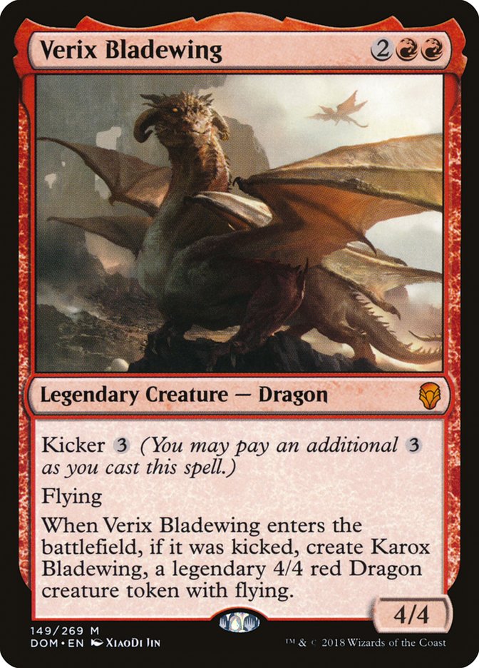 Verix Bladewing Dominaria #149