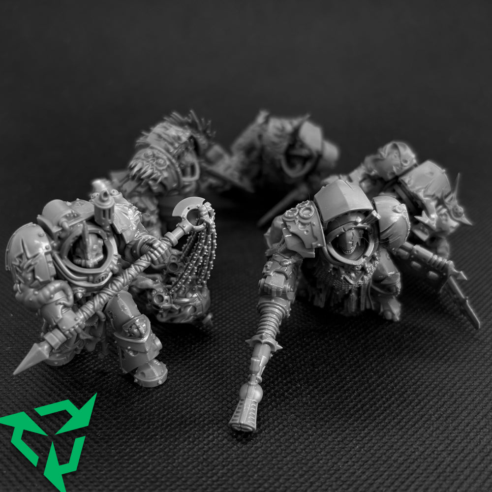 Assembled Blightlord Terminators