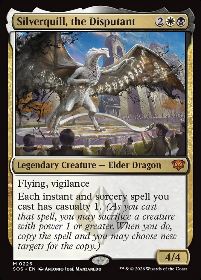 Silverquill, the Disputant Secrets of Strixhaven #226Card Front
