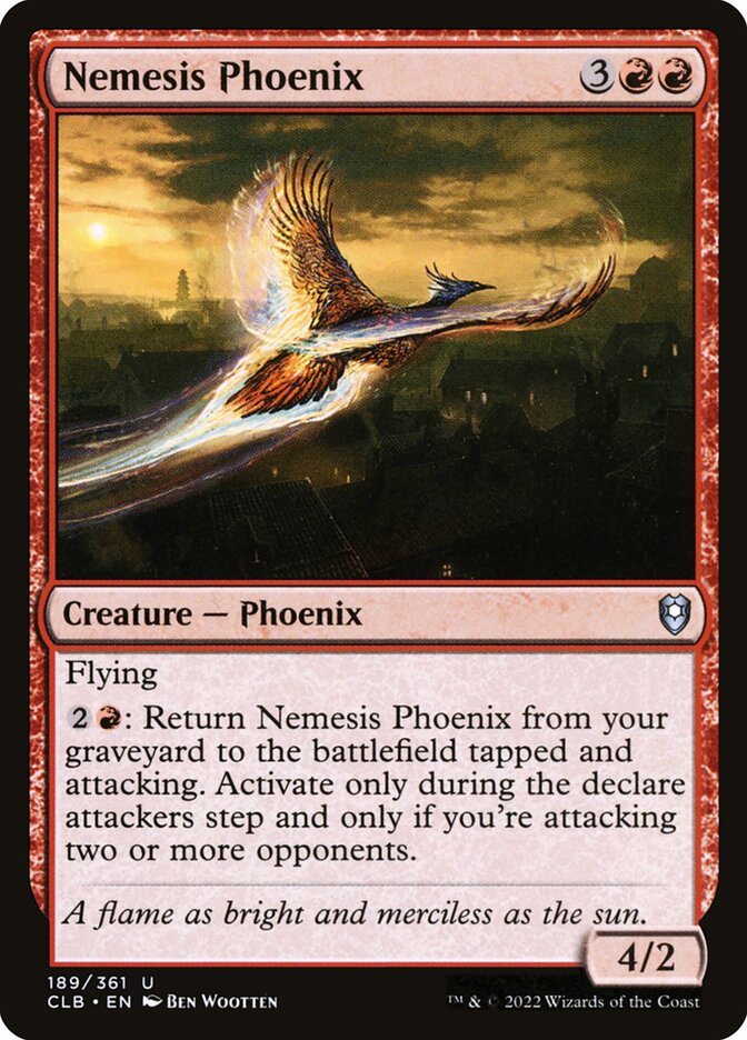 Nemesis Phoenix - Commander Legends #189