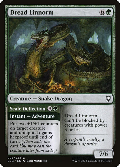 Dread Linnorm // Scale Deflection - Commander Legends #225