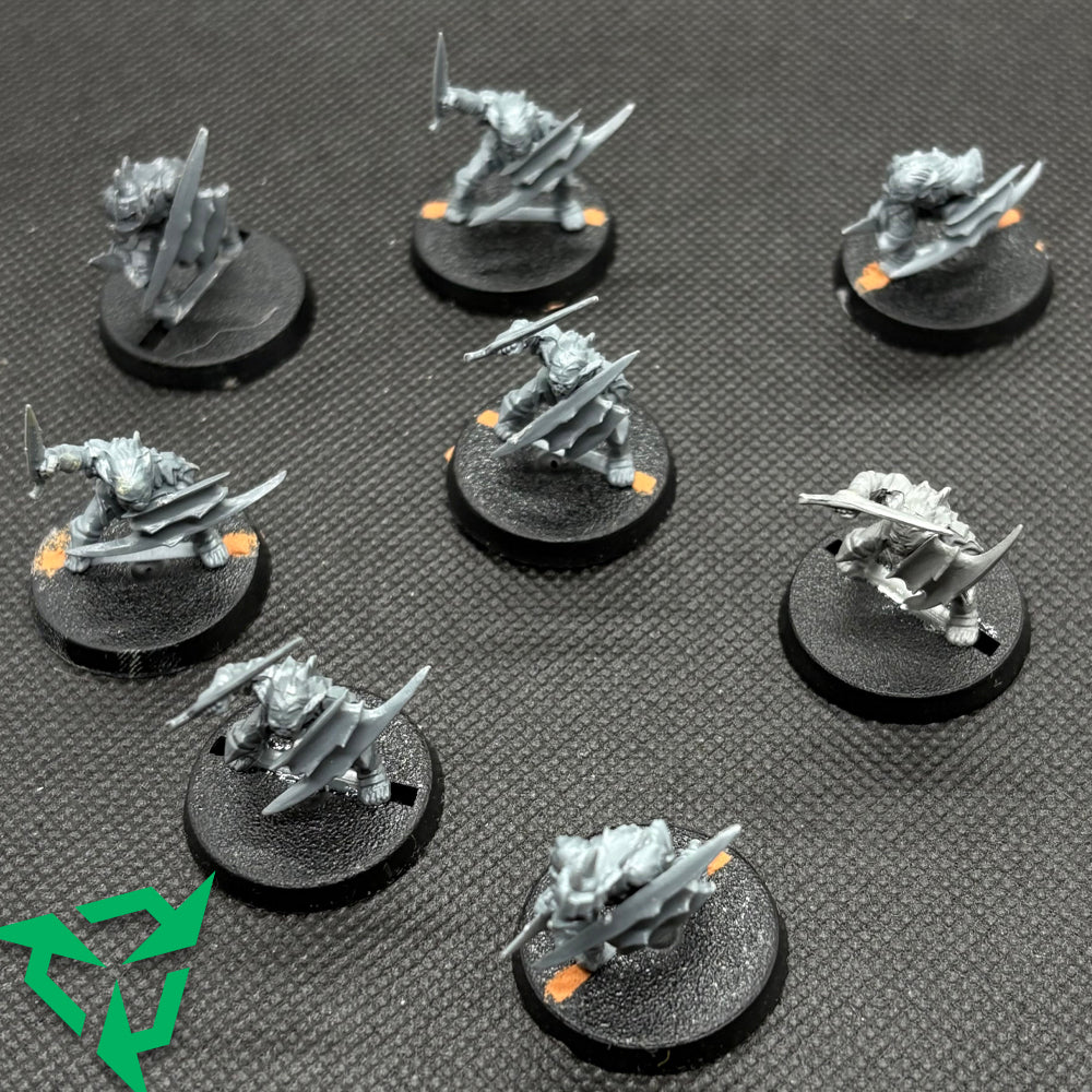 Preloved Moria Goblin Warrior Middle Earth Miniatures