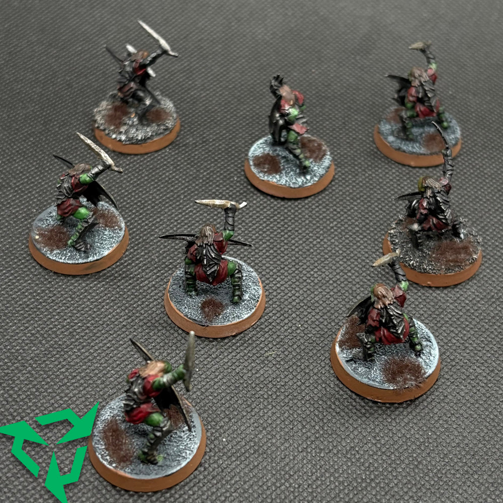 Cheap Lord of the Rings Moria Goblin Warrior Miniatures x8