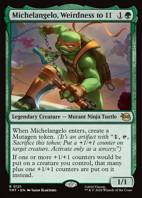 Michelangelo, Weirdness to 11 Te...