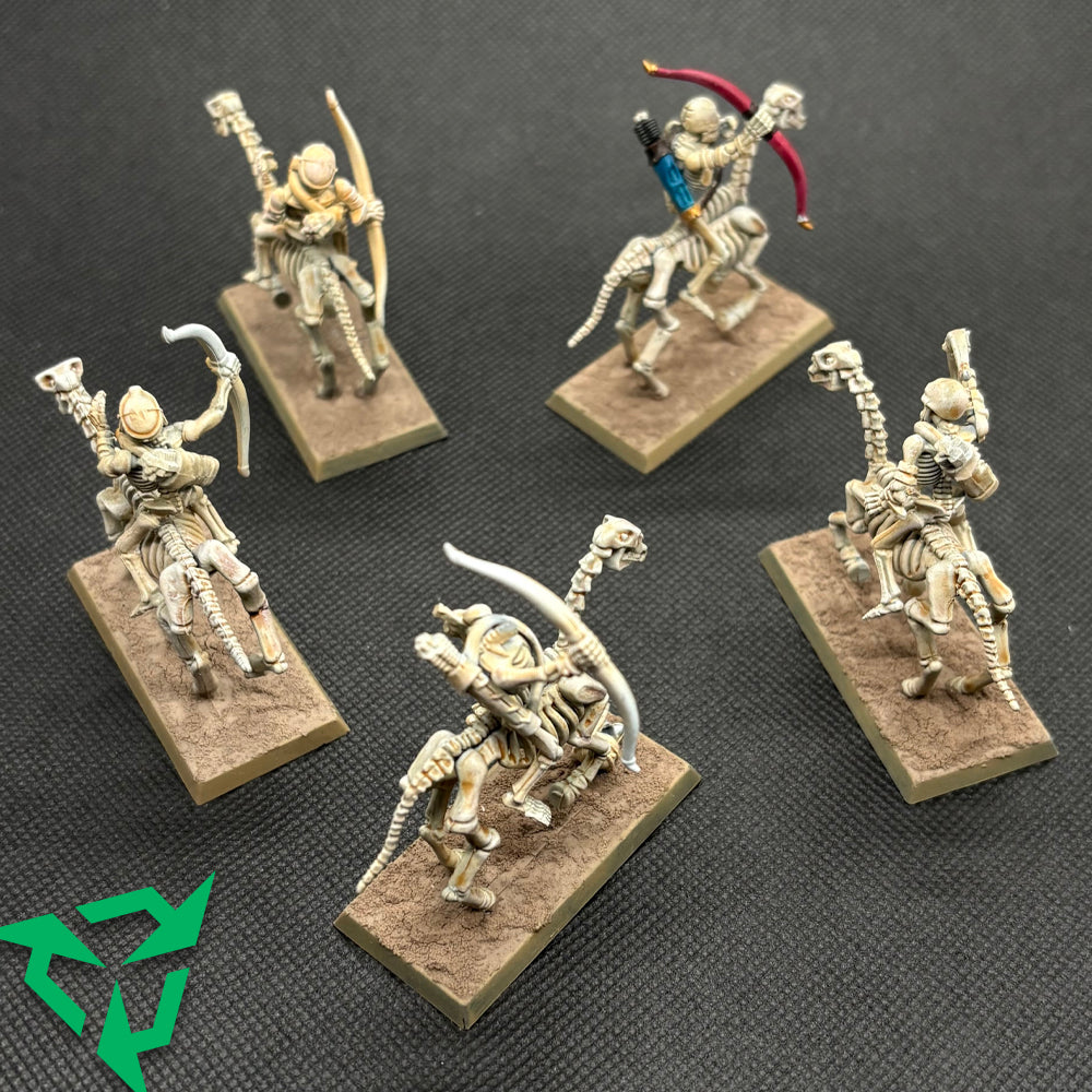 Part Painted Skeleton Archers