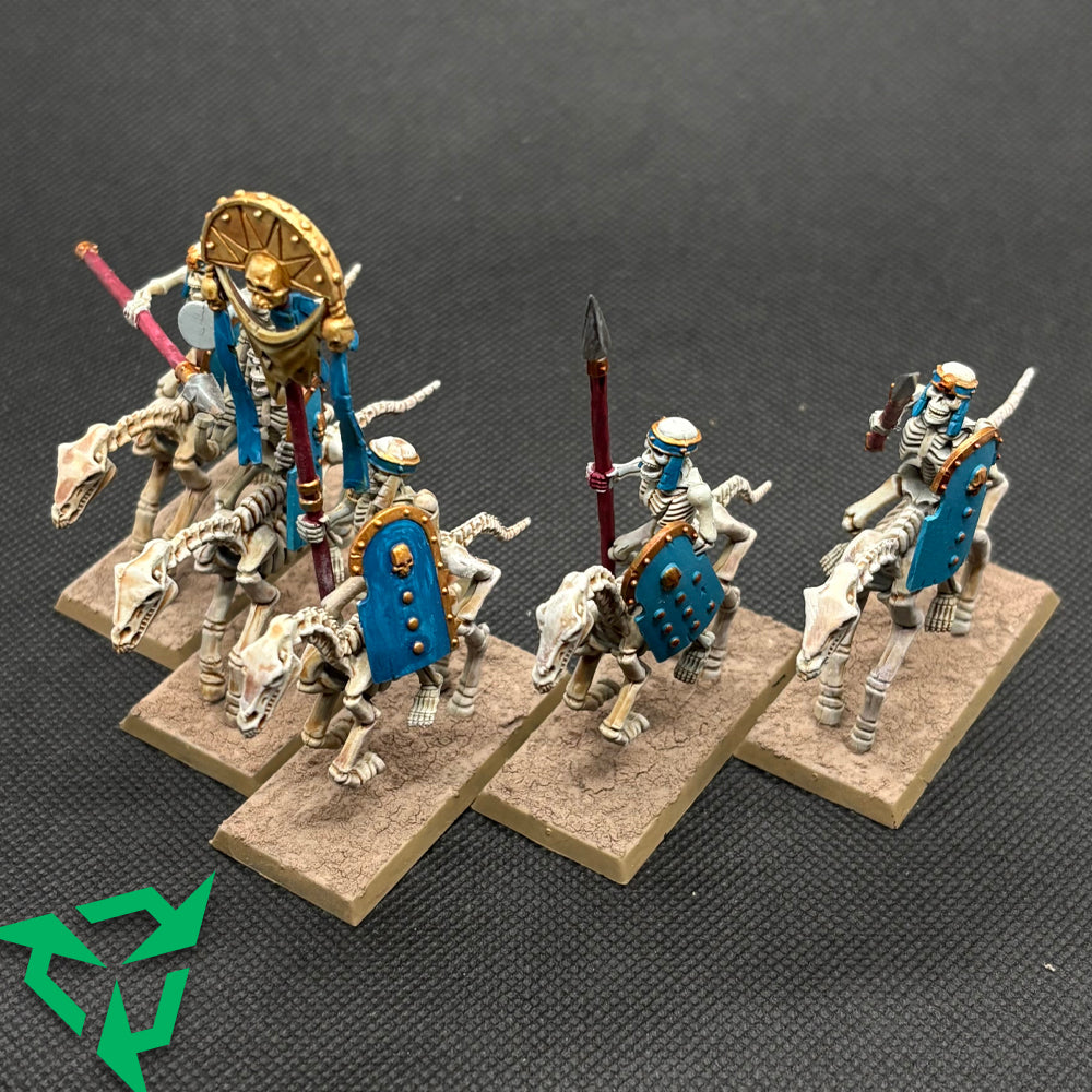Painted Tomb Kings Skeleton Horsemen (Trade In)