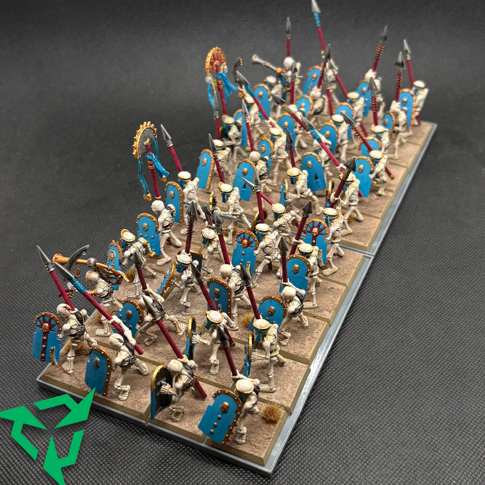 Cheap Warhammer the Old World Tomb Kings Skeleton Warriors