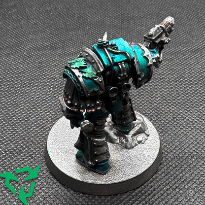 Painted Alpha Legion Cataphractii Praetor | Cheap Horus Heresy Mini