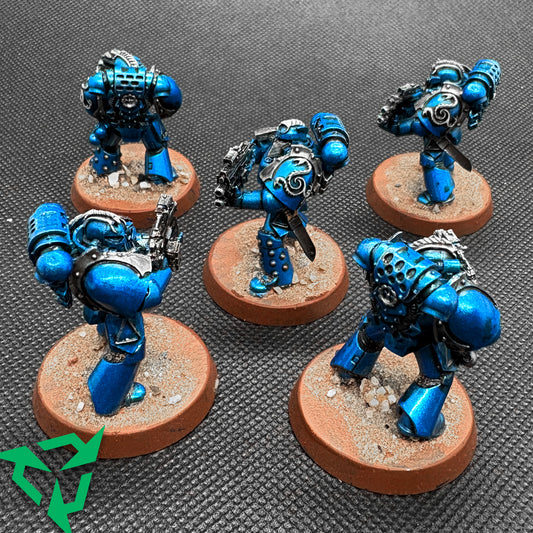 Painted Alpha Legion Headhunters