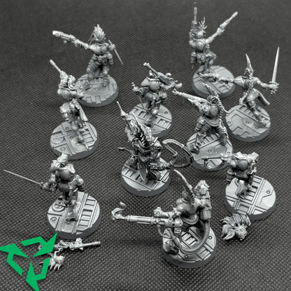 Cheap Necromunda Escher Gang