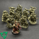 10 Part Painted Plague Marines