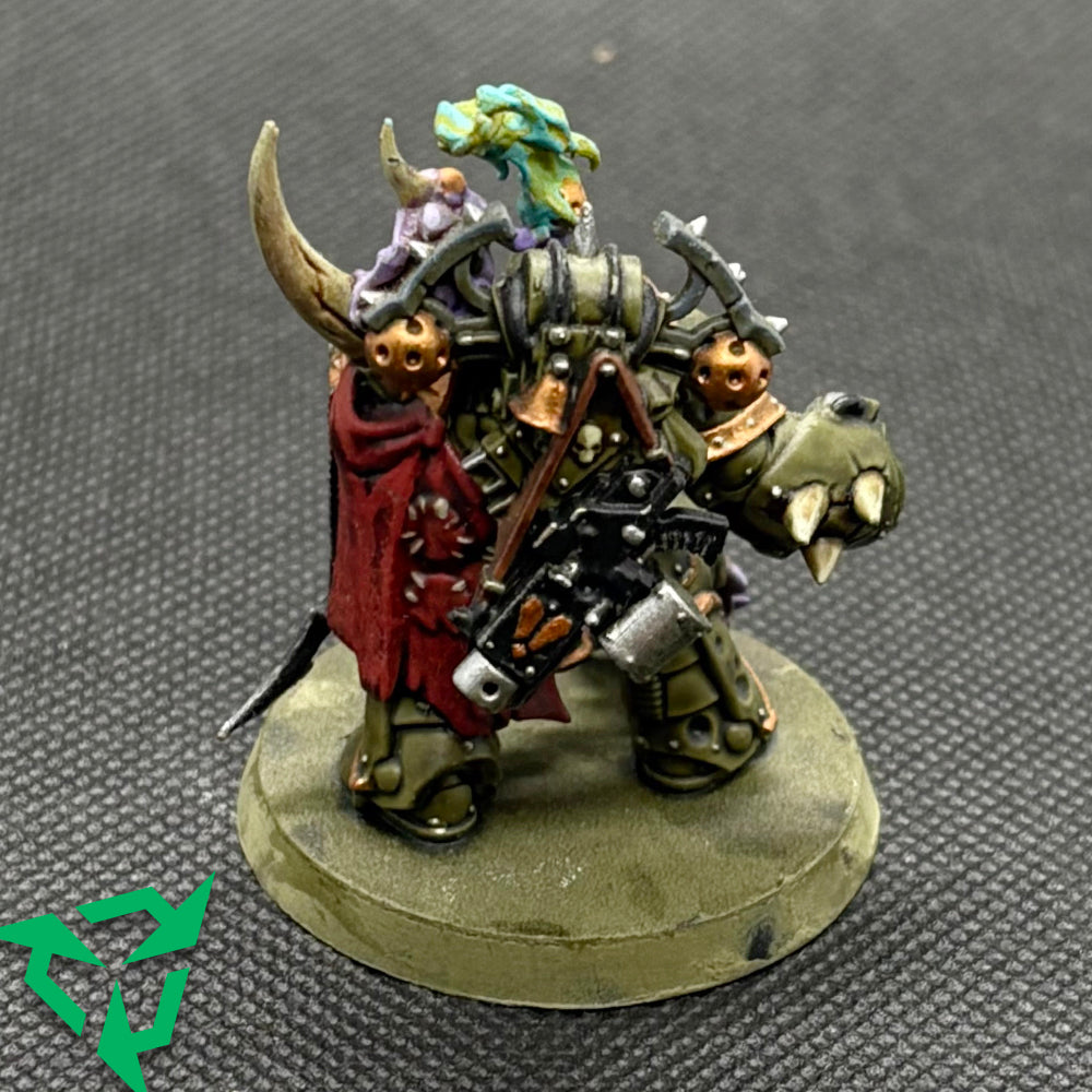 Painted Plague Marine Champion | Cheap Warhammer 40,000