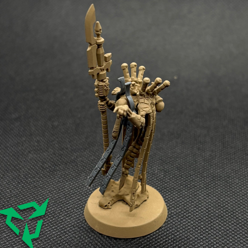 Preloved Necron Plasmancer Part Painted