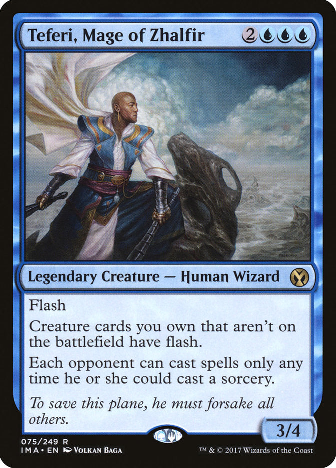 Teferi, Mage of Zhalfir - Iconic Masters #075