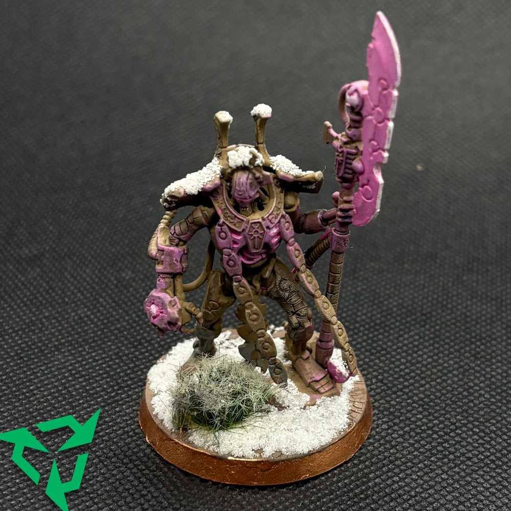Painted Preloved Necrons Overlord