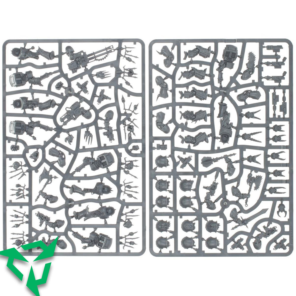 On Sprue Chaos Space Marine Terminators