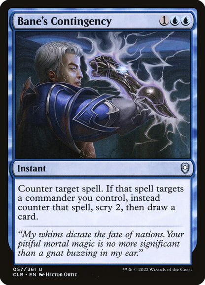 Bane's Contingency - Commander Legends #057