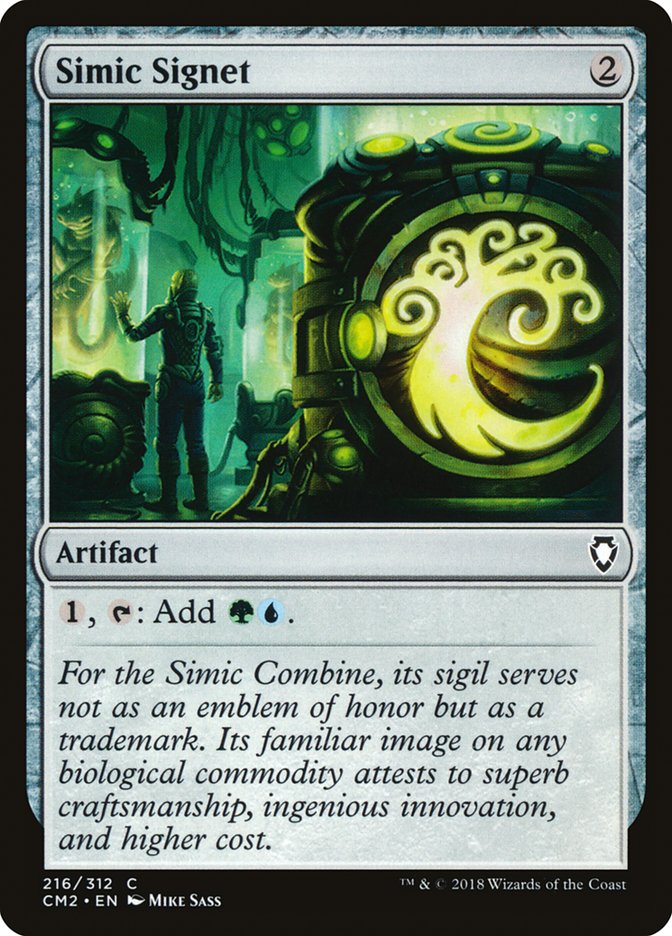 Simic Signet - Commander Anthology 2 #216