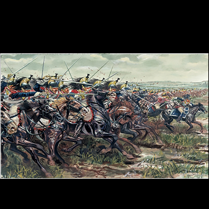 Italeri French Cuirassiers Napoleonic Wars 1:72 Scale Model Kit