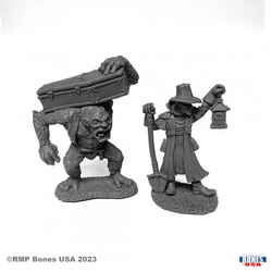 30113 Gravedigger & Henchman - Reaper Legends USA tabletop gaming miniatures