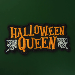 Halloween Queen Iron On Patch