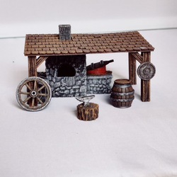 Forge & Accessories - Iron Gate Scenery