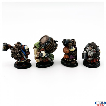 30139 Drinking Dwarves Reaper Legends RPG Minis