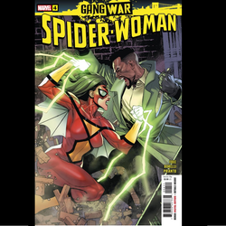 Gang War Spider Woman #4 from Marvel Comics written by Steve Foxe with art by Carola Borelli.