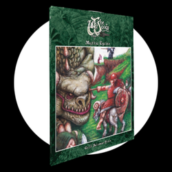 The Woods Mythic Cycles Supplement by Oakbound Studio. This paperback supplement introduces a host of new characters and creatures for your dark age folklore fantasy world.