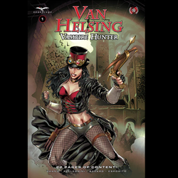 Van Helsing Vampire Hunter #1 from Zenescope Comics by Pat Shand with art by Giulia Pellegrini and cover art A. Number 1 of 3. 