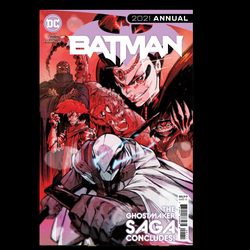 Batman 2021 Annual from DC comics, written by James Tynion IV and art by Ricardo Lopez Ortiz. 