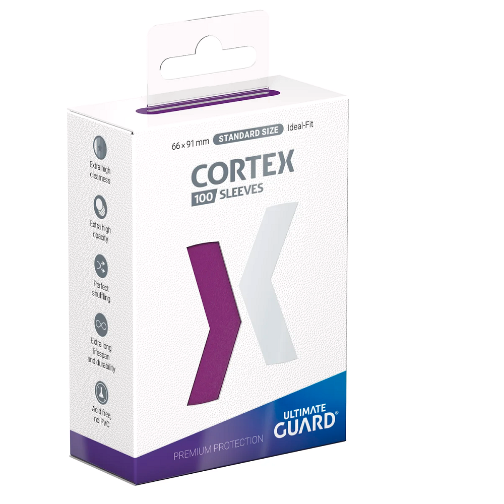 Ultimate Guard Purple Cortex Sleeves Standard Size (100)