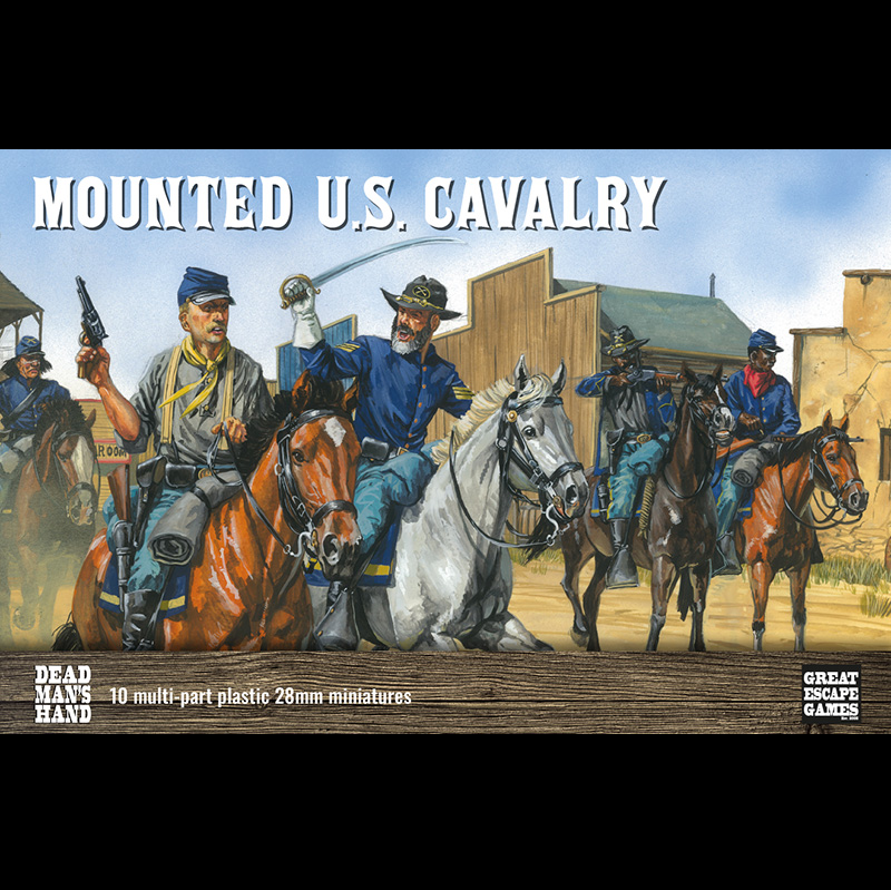 Dead Man’s Hand Mounted US Cavalry