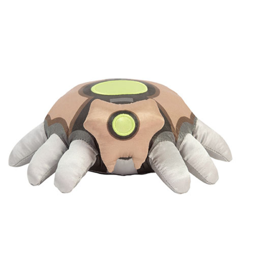 Necron Scarab Plush on a white b...
