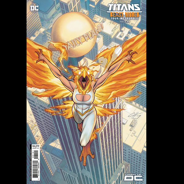 Titans Beast World Tour Metropolis #1 from DC written by Nicole Maines, Joshua Williamson, Zipporah Smith and Dan Jurgens with art by Max Raynor, Anthony Marques and Edwin Galmon and variant cover art B.