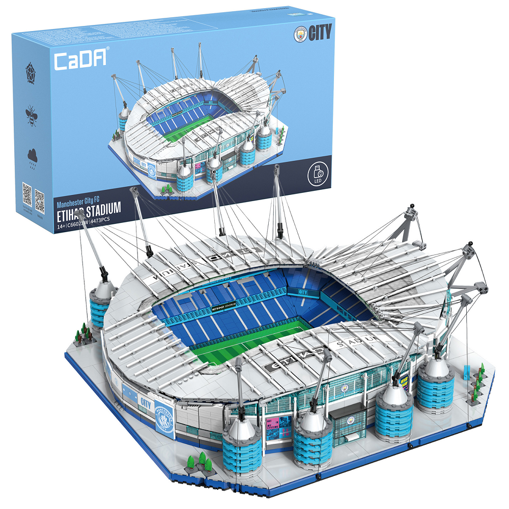 Manchester City Etihad Stadium Cada Brick Model Kit