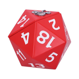 Dungeons & Dragons D20 Dice Box by Nemesis Now. This officially licensed Dungeons and Dragons box is shaped like a red D20 with white numbers