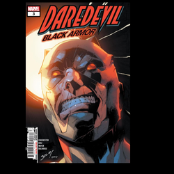 Daredevil Black Armour #3 from Marvel Comics written by D G Chichester with art by Netho Diaz. Friends and foes alike become embroiled in the battle for their lives beneath the streets of Hell's Kitchen 