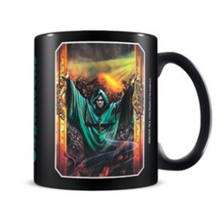 Dungeons and Dragons open door black mug. A black mug with a D&D design making a great gift for yourself, a loved one or your DM.   