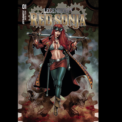 Legenderry Red Sonja from Dynamite Comics a one shot written by Katana Collins with art by Kewber Baal and cover art B