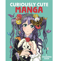 Curiously Cute Manga a colouring book